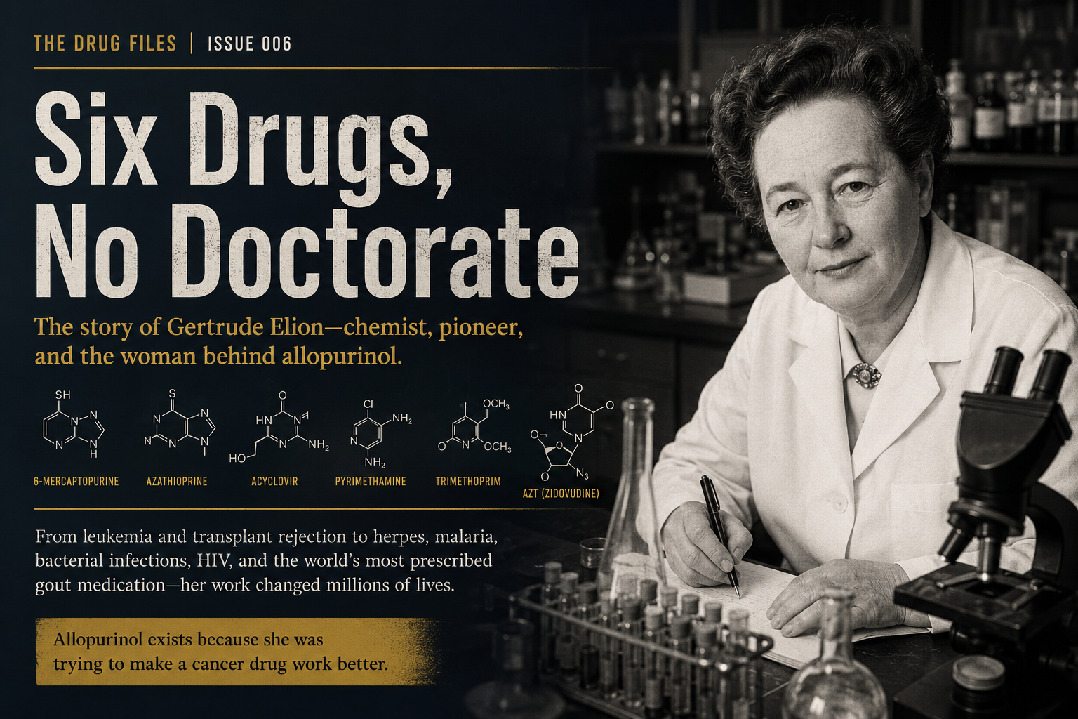 Six Drugs, No Doctorate